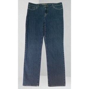Pendleton Jeans Women’s 14 High Rise Tapered Fit 34x29 Made in Mexico